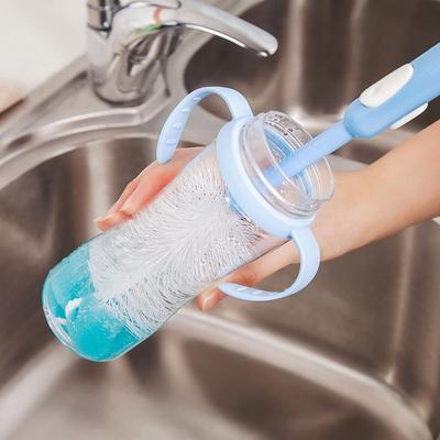 Flasche Tasse Schwamm Pinsel Glas Rohr Einziehbare Reiniger Küche Reinigung Werkzeug