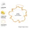 Punk Wave Open Cuff Bangles for Women, Adjustable Irregular Arm Bracelet Jewelry Accessories