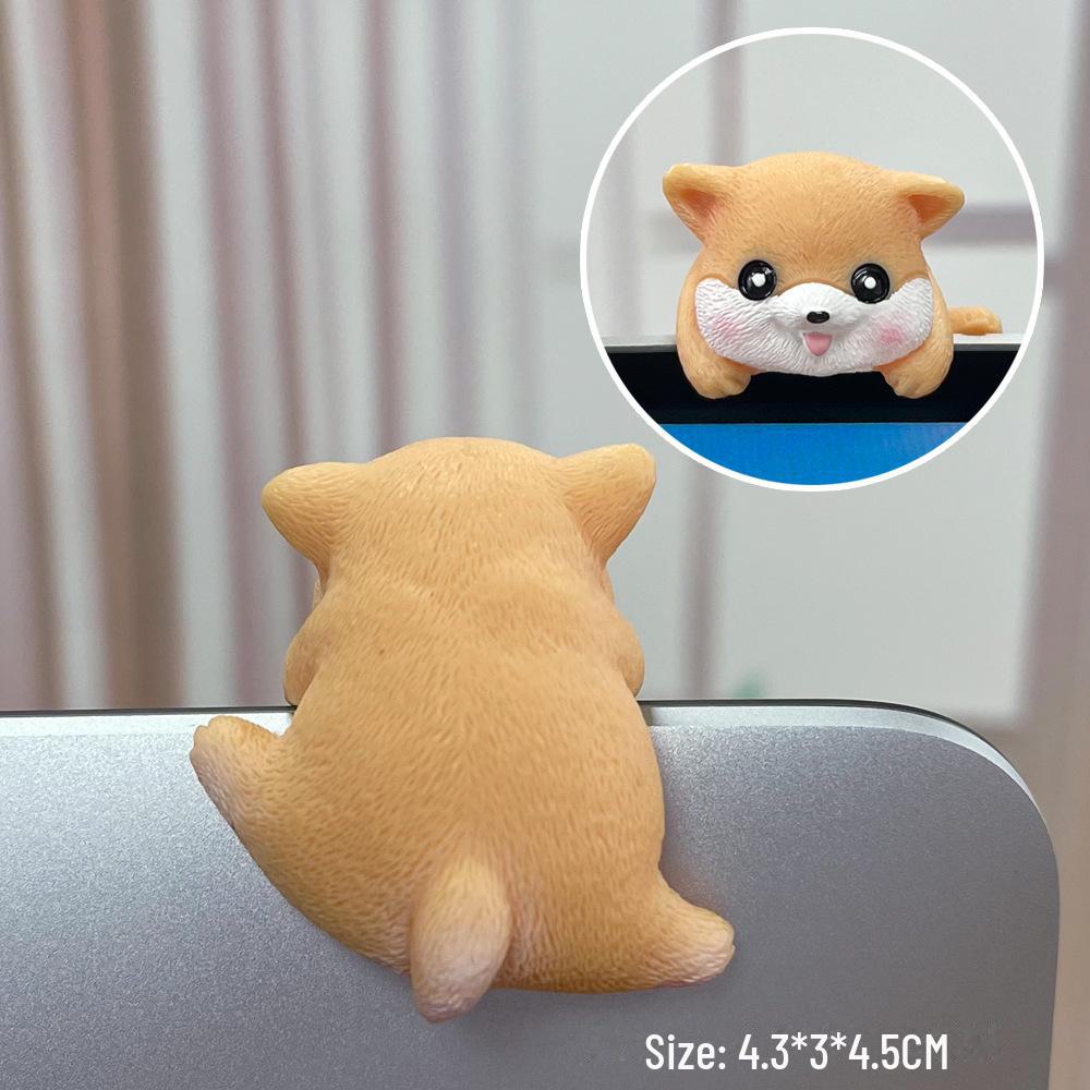 Креативное украшение в виде животных для автомобильных навигаторов и ТВ-мониторов Includes 3M adhesive