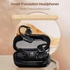 150Languages Online Voice Translation Bluetooth Earphones Ear Hang Simultaneous Interpretation Real-time Translae for Travelling