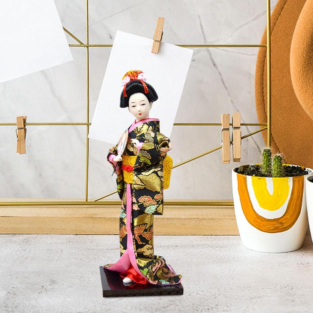 Authentic Japanese Geisha Dolls: Exquisite Asian Figurines for Home Decor