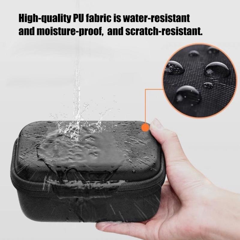 Starke Außenhülle für 360-Kamera mit stoßdämpfender Struktur und verschiedenen Taschen, perfekt für die Outdoor-Fotografie