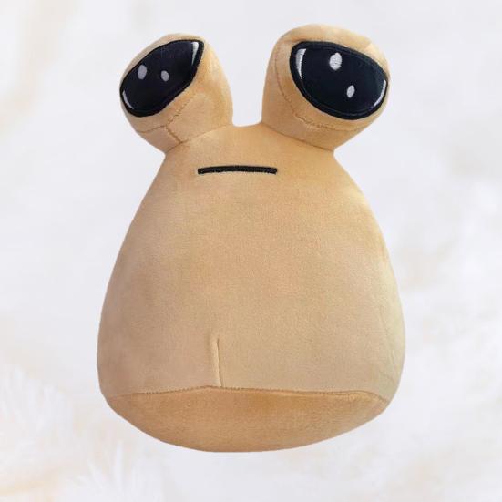 22CM Big Eye Aliens Plushie Game Character Inspired Soft PP Cotton Stuffed Aliens Snail Toy Doll Home Decoration Game Lover Birthday Gift