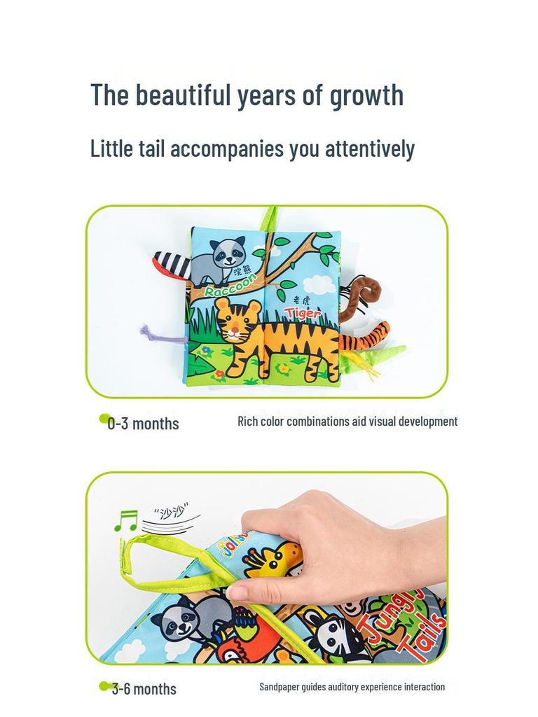 Jollybaby Educational Gift Set: Newborn to 1-Year Cloth Books & Toys