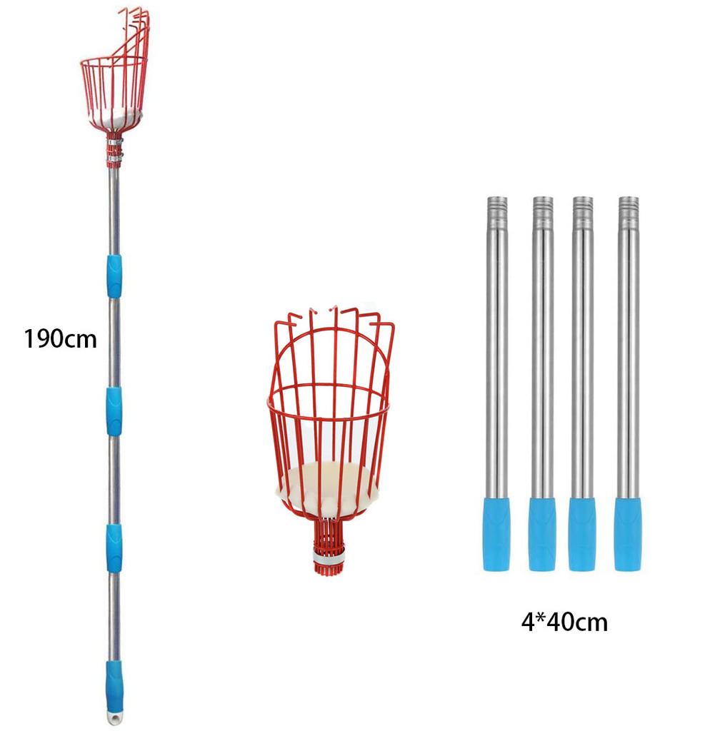 260Cm Fruit Picker, Adjustable Depth Basket, Convenient Fruit Picker, Picker Basket, Garden Tool For Picking Apples