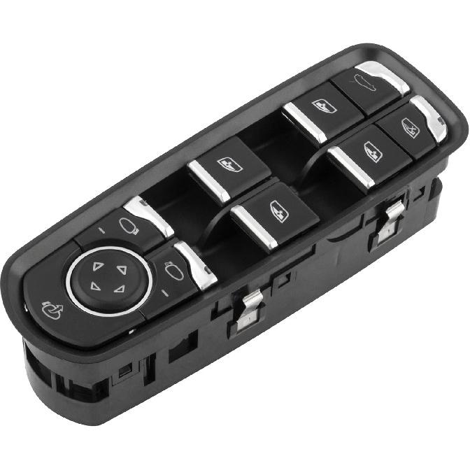 BOXI Driver Side Power Window Switch Fits for Porsche Cayenne 2011-2014 / for Porsche Panamera 2010-2015 / for Porsche Macan 2015 | Replaces #