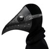 Grappig Middeleeuws Pestdoktersmasker Leer Zwart Snavelmasker Dokter Halloweenmasker Steampunk PU Vogels Cosplay Doctour De Peste