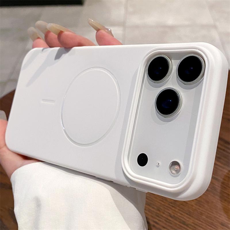 Frosted Magnetic Ring Case for iPhone 17 Pro Max, Compatible with Apple 16/15/14/13/12.