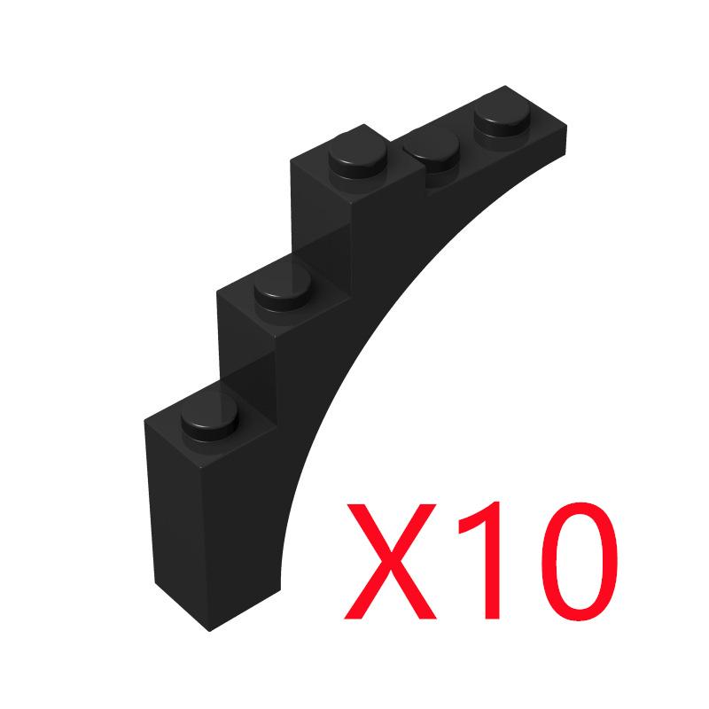 MOC City Architecture Building Blocks Basic Accessories Fences Stairs Houses Gardens Tree Trunks Bricks Compatible Toy Gift X031