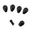 20pcs  Black Carp Fishing Method Feeder Quick Change Beads Terminal Tackle(11mm)