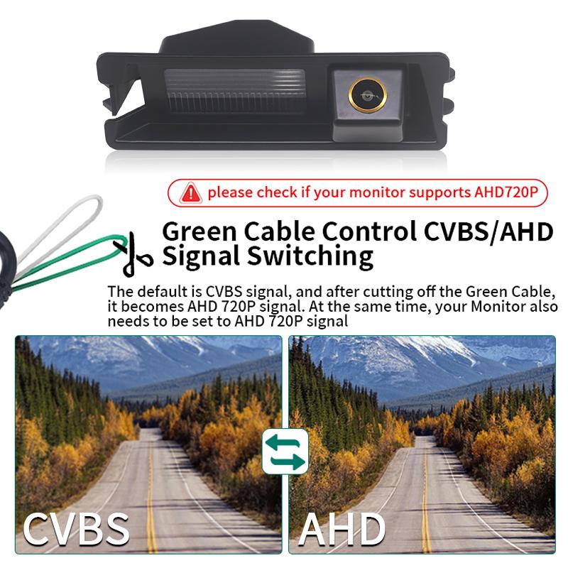 CCD AHD Night Vision Waterproof Car Rearview Reverse Backup Camera for Nissan March/Micra K13 Renault Pulse 2010-2017