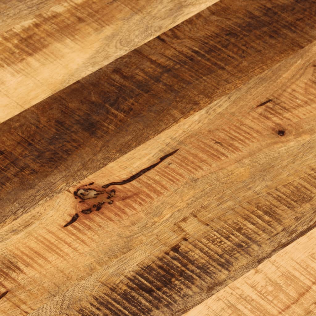 Vidaxl Tabletop, Ø 90X2.5 Cm, Round, Raw Solid Mango Wood