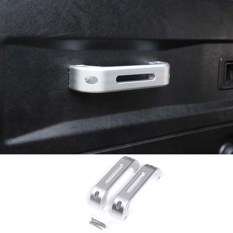

For Land Rover Defender 90 110 2004-2018 Aluminum Alloy Door Inner Door Handle Trim Accessories Retrofit Replacement Parts