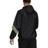Jackets Men's Black Hooded Moderate Straight Fit H65744