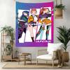 Demon Hunter Girls Custom Your Name Wall Decor Tapestry Art For Pet Memorial Birthdaywedding Party Backdrop Family Gift