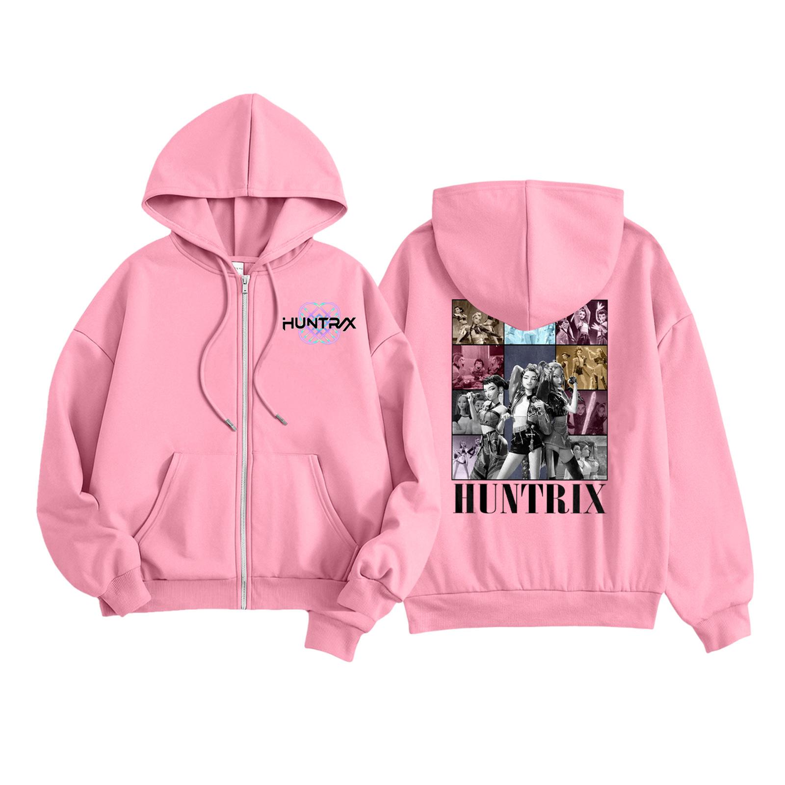 

Детская мода Женская легкая толстовка с длинным рукавом на молнии Толстовка с принтом и карманами 100