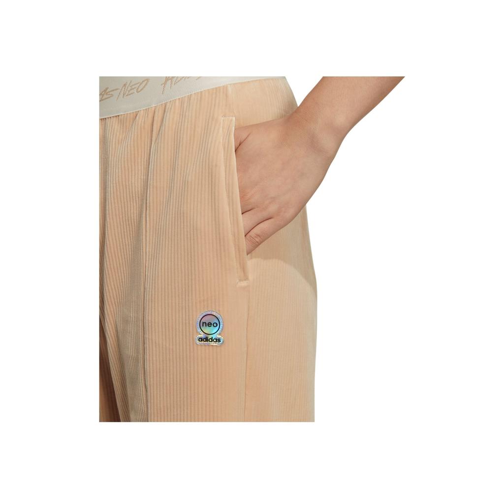 Adidas Neo Casual Sport Pants With Brand Logo Print Women Bottoms Magic-Light-Brown HN0022