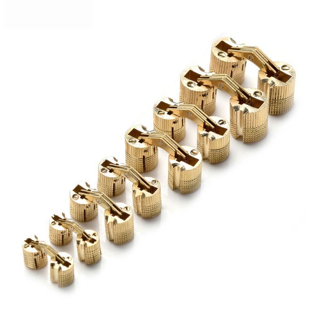 Hardware Gift Box Copper Brass Concealed Door Hinges Furniture Hinges Cabinet Hinge Barrel Hinge