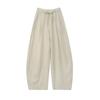 Tencel Leinen Ballonhose Damen Sommer Dünn Hoher Bund Fallend Locker Lässig Kleine Säbel Kühl Weiter Bein Hose