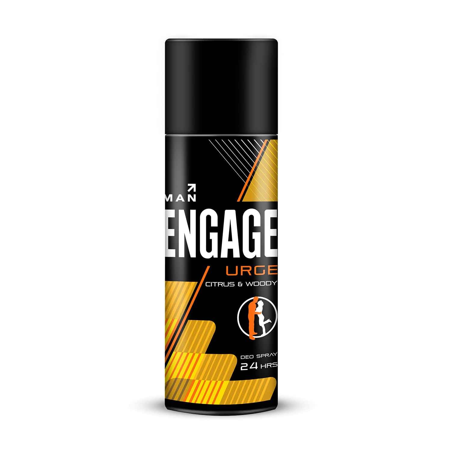 

Engage Man Deodorant Urge Body Spray For Men 150ml Pack Of 1 Long Lasting Fresh Fragrance Everyday Use Deodorant Spray