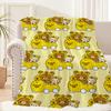 Cartoon Cute R-Rilakkuma-S Bear Blanket Plush Nap Sofa Rug For Living Room Warm Office Bedroom Birthday Home Travel Kid Gifts