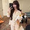 Yuzhaolin Sweet Long-Sleeved Girl Pajamas