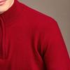 Men's Cashmere Wool Half-Zip Pullover Sweater