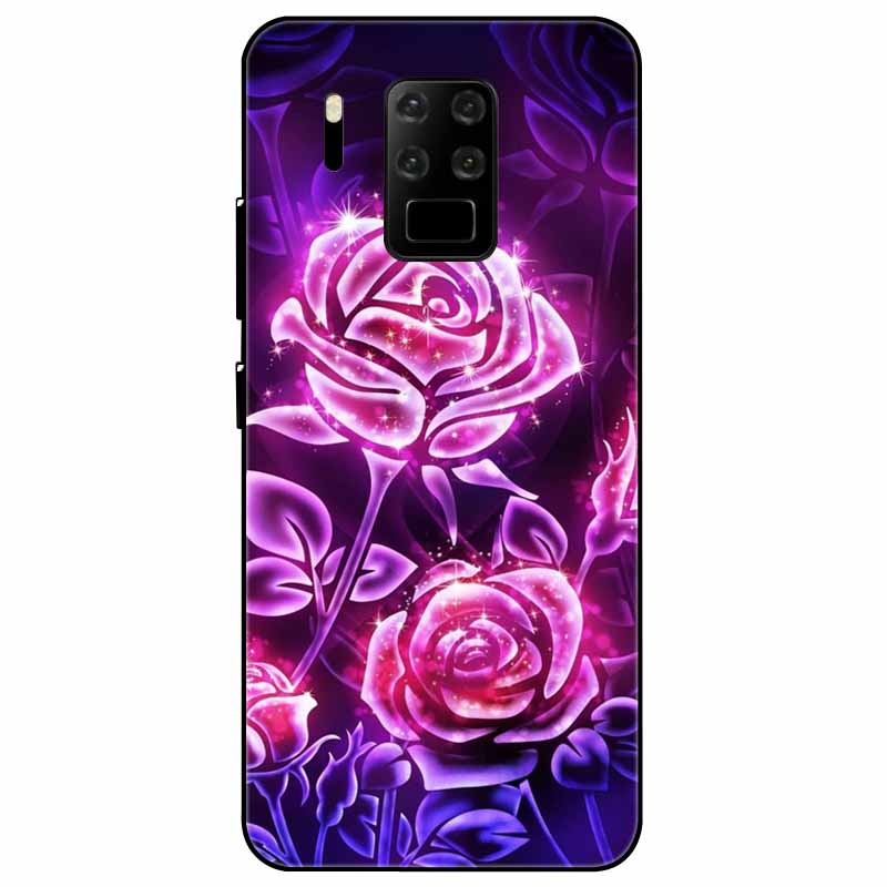 For OUKITEL C18 Pro C21 C21Pro Case Silicone Black Soft Protector Funda Capa for OUKITEL C21 Pro C18 Pro Cover TPU Cartoon Cover
