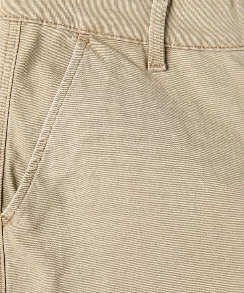 PANICALE Beige Washed Cotton Chino Pants