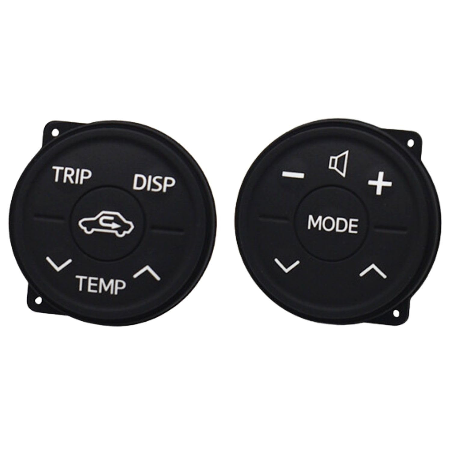 

MSMint Prius 30 Series Early Model Steering Switch Rubber Toyota ZVW30 Aqua PRIUS Handle Left and Right Set