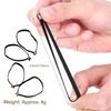 Fishing Line Guide Threader with Flexible Cord for Feeding Line Through Fishing Rod Guides During Line Changes