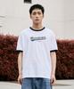 MINIMALPROJECT Washed Drawing Ringer Short Sleeve T-Shirt Mst185 [White]