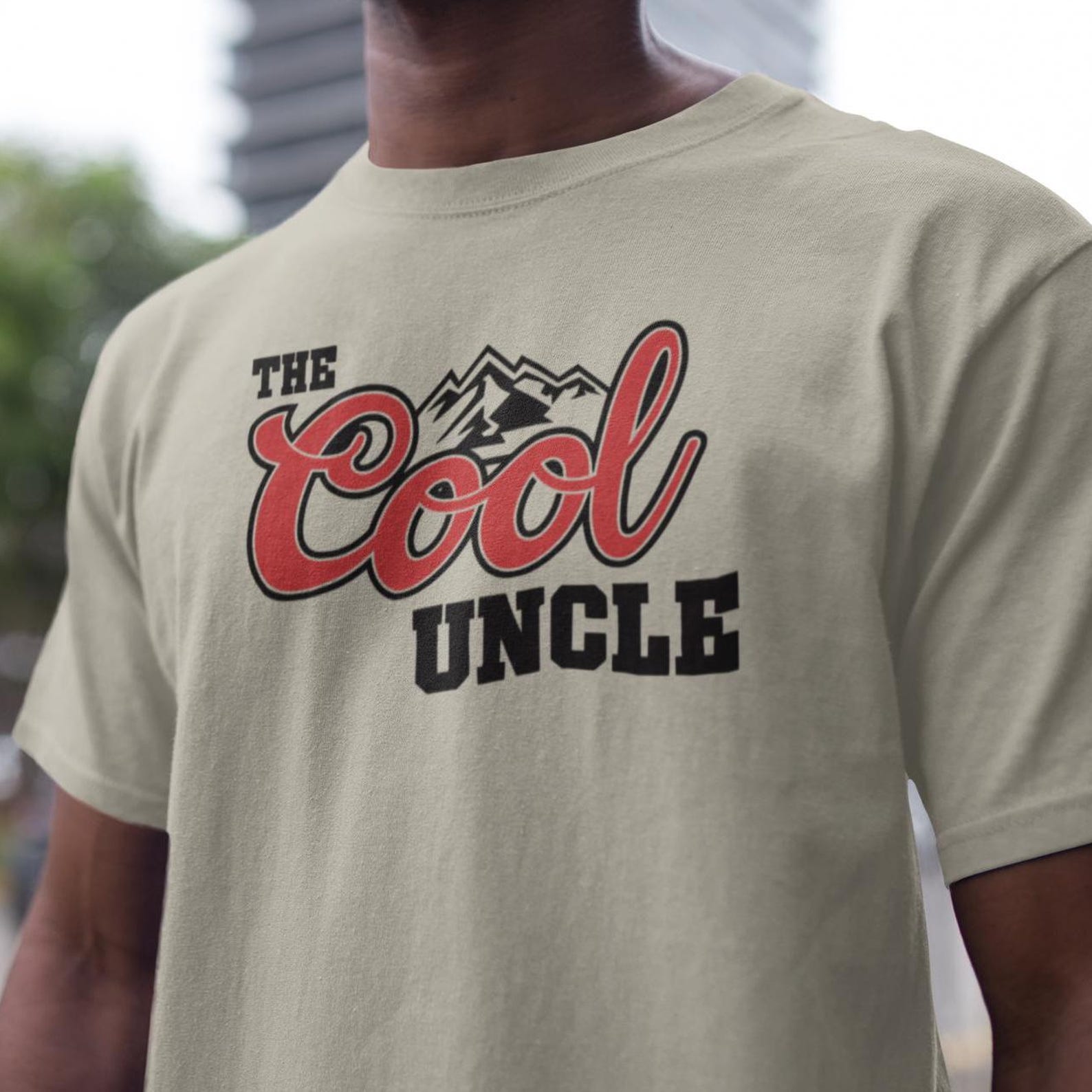 Cool Uncle Shirt: Pregnancy Announcement, Funny Uncle Gift M