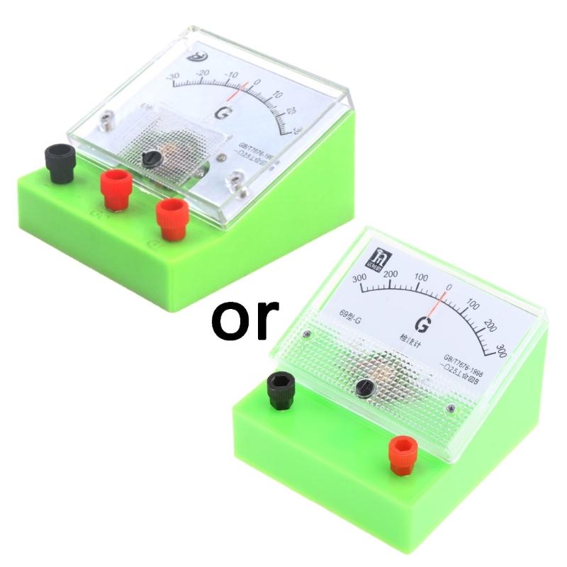 

Для експерименту Інструмент Навчання Демонстрація Гальванометр Науковий Датчик ампера Чутливий Амперметр Детектор Аналоговий