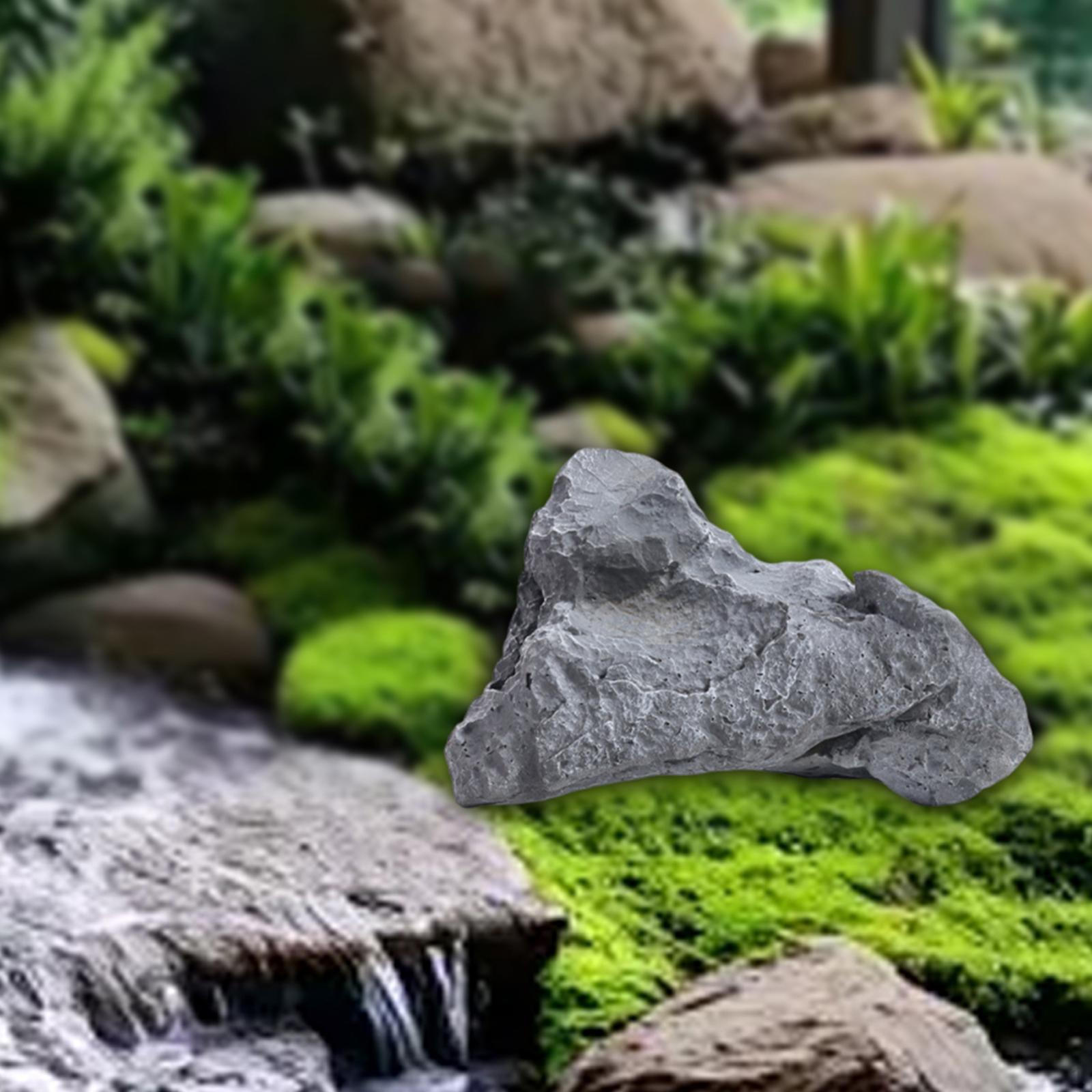 

Штучний імітаційний ландшафтний камінь Декоративний камінь Висока імітація для ландшафтних проектів Аксесуар 31x15x21cm
