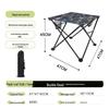 ZISIZ Outdoor Portable Folding Table
