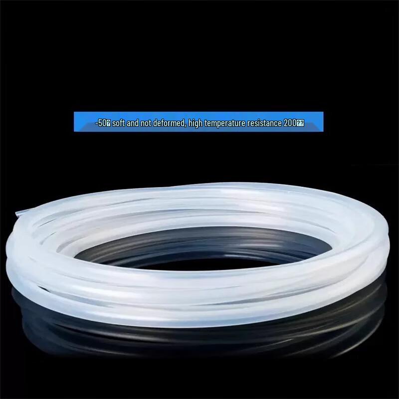 Sitingxu Peristaltic Pump Transparent Silicone Tubing, High-Temp & Chemical Resistant