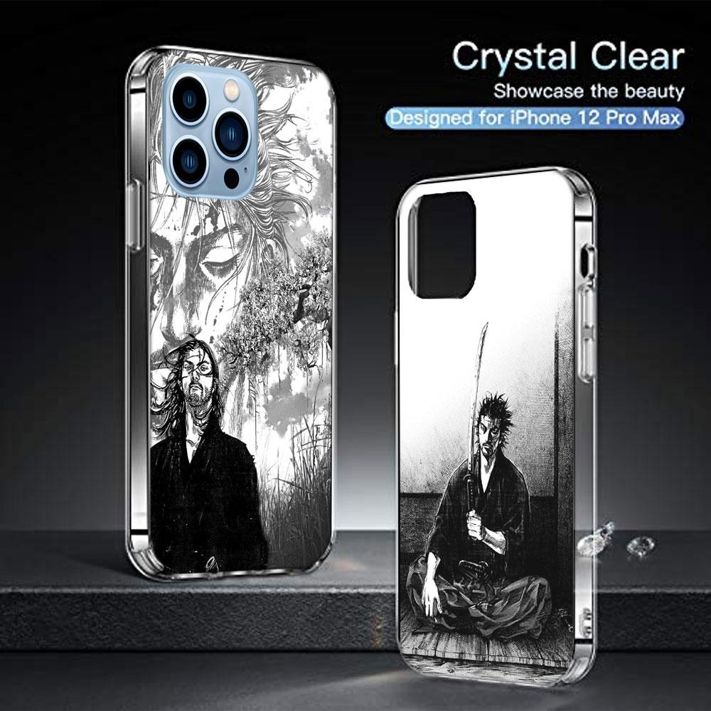Manga Vagabond Cases Phone Case For Iphone 17E 16E 17 Air 16 Pro Max 15 Pro 14 Plus 11 13 12 Mini Cover Cases Compatible with Su