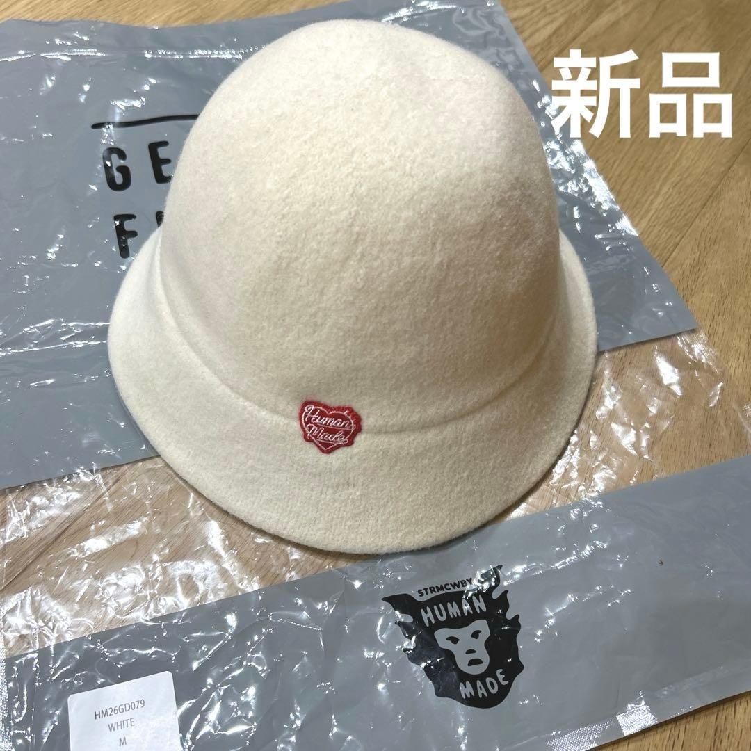 Used New HUMAN MADE Wool Bucket Hat