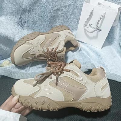 Women's Shoes 2024 Brand Lace-up Women's Vulcanize Shoes Fashion Color Matching High Quality Round Head Comfortable Casual Shoes