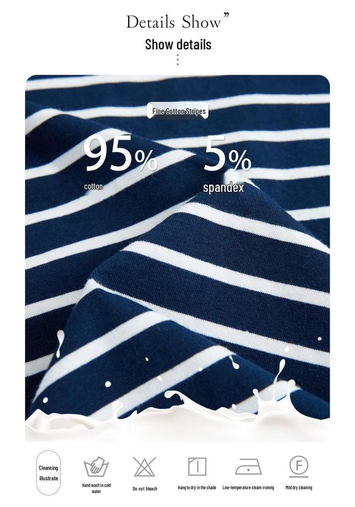 Trendy Women's Striped Long Sleeve Hoodie - Autumn/Winter Casual Sweatshirt