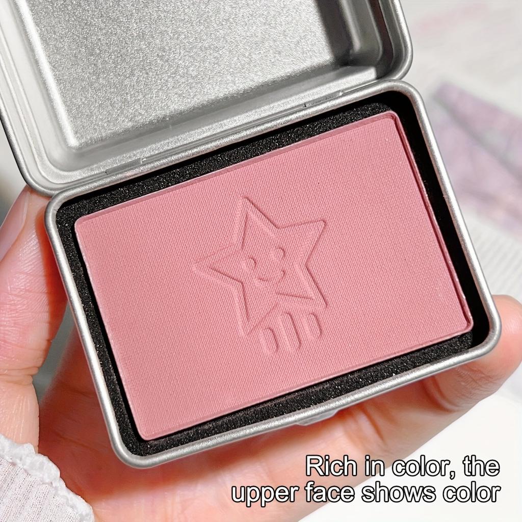 Fard de obraz mat, mătăsos, rezistent la apă | 4 opțiuni de culoare | Design compact al cutiei de fier | Îmbunătățire impecabilă a nuanței pielii de lungă durată