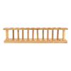 Durable and Strong Wooden 6 8 10 12 Hole Test Tube Stand Chemical Laboratory Tool