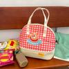 Portable Children's Lunch Handbag Waterproof Oil Proof Insulated Aluminum Foil Bag Large Capacity Cartoon Pattern Picnic Bag