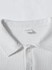 European American Men's Knit Lapel Long Sleeve Polo Shirt