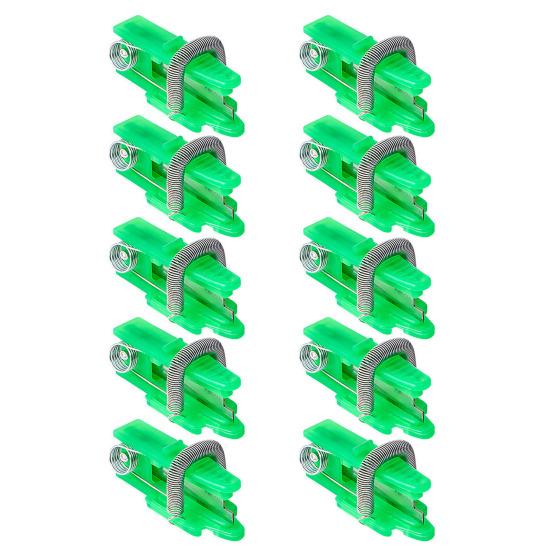 

10 шт. садовые ножницы для большого пальца, пружинный гильотинный триммер для обрезки ветвей, многофункциональный нож для большого пальца из нержавеющей стали для фруктов 10 pcs