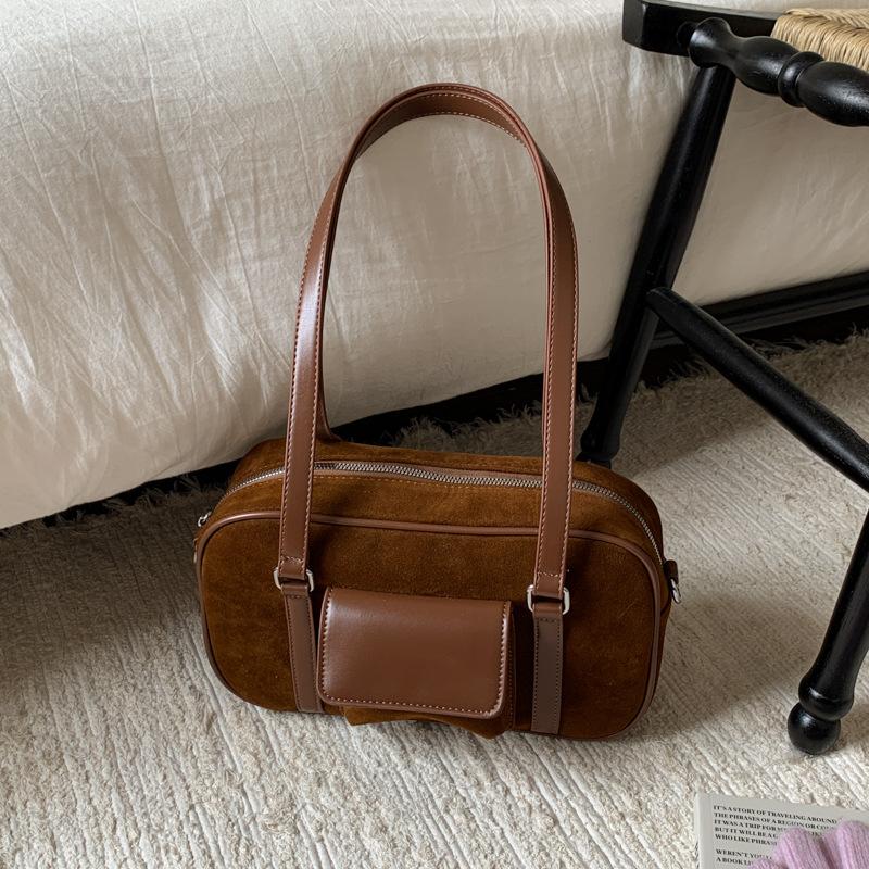 Large-capacity Bag Women's Autumn and Winter Versatile 2025 New Simple Casual Shoulder Underarm Bag Work Commuter Pillow Bag