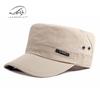 Men's Flat Top Hat Spring and Summer Breathable Sunscreen Sunshade Cap Women's Outdoor Leisure Military Hat Mountaineering Hat Quick Drying