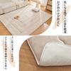 EMME Kotatsu Underlay Blanket, Square 185 X 185cm, Heat-Retaining Filling, Warm, Moisture-Absorbing, Heat-Generating, Can Be Used As a Kotatsu Underla