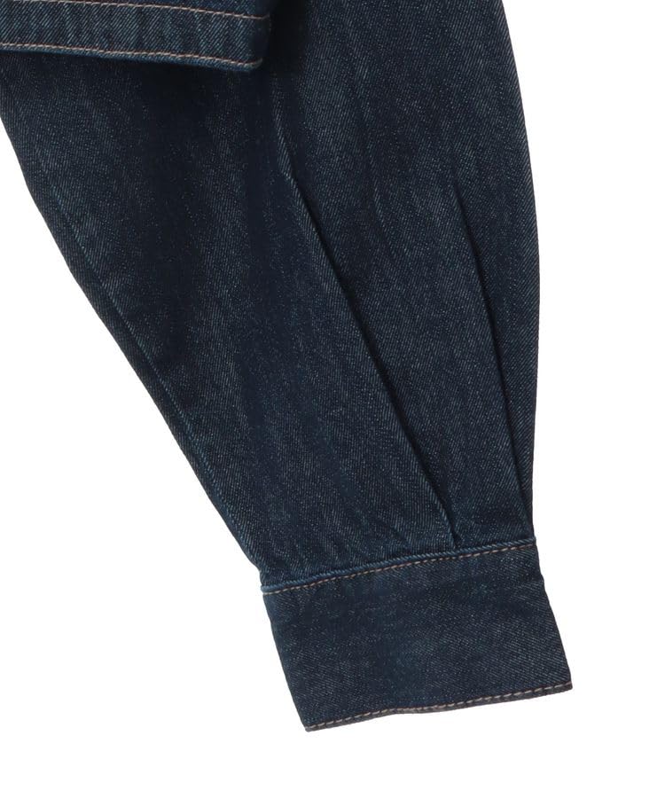 Music Outerwear Short Denim Jacket Indigo [Earth & Ecology] Women's
